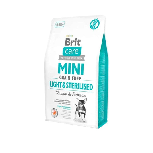 Brit Care mini Grain free light & sterelised 2KG - imagen 1