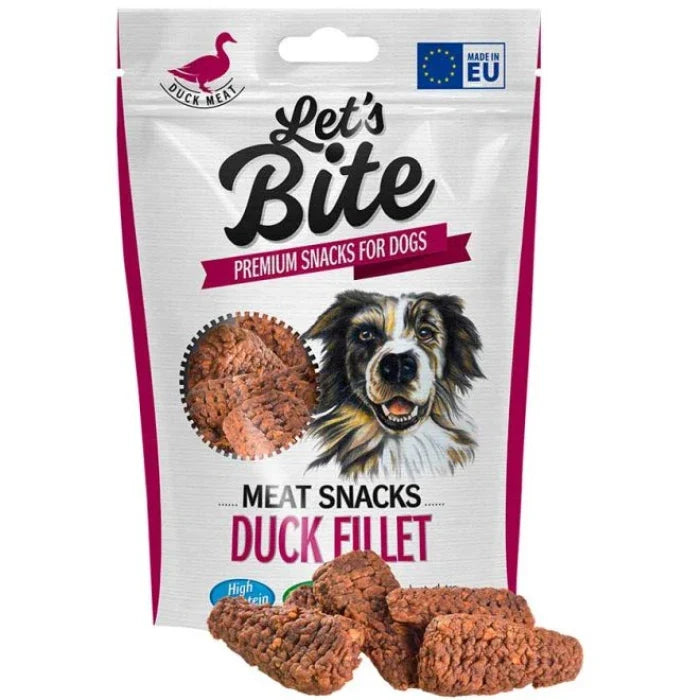 LETS BITE MEAT SNACKS PATO FILLET 80GR - imagen 1