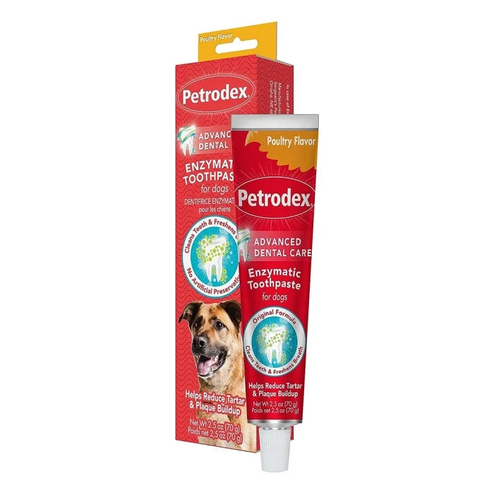 Sentry Petrodex Enzymatic toothpaste - Pasta dental para perros sabor pollo-poultry 70gr - imagen 1