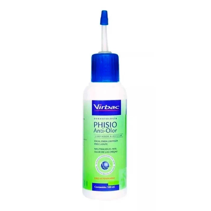Virbac Limpiador Auricular Phisio Antiolor 100 ML - imagen 1