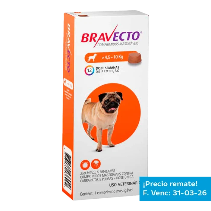 Bravecto 4.5-10KG - Remate - imagen 1