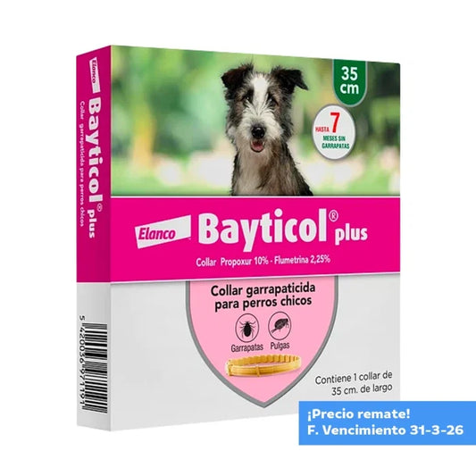 Collar Bayticol Antipulgas y Garrapatas Talla S - imagen 1