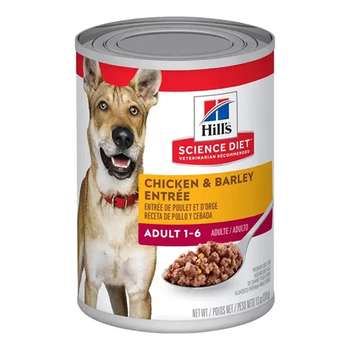 Hills canine adultos Chicken barley entrée - 370gr - imagen 1