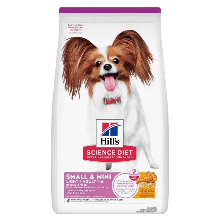 Hills canine adult small & mini light 2.04 KG - imagen 1