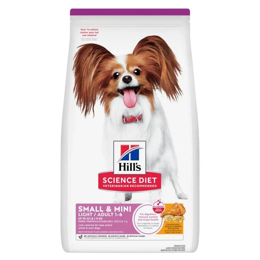 Hills canine adult small & mini light 2.04 KG - imagen 1