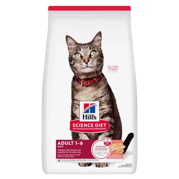 Hills feline adult 1-6 salmon - 1.59kg - imagen 1