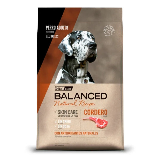 Vitalcan Balanced Natural Recipe cordero perros adultos todas las razas 15 K - imagen 1