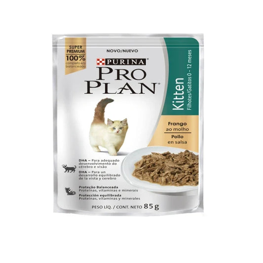 Pro plan pouch gatitos pollo 85g - imagen 1
