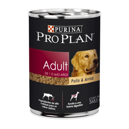 Pro plan lata classic adultos pollo 368g - imagen 1