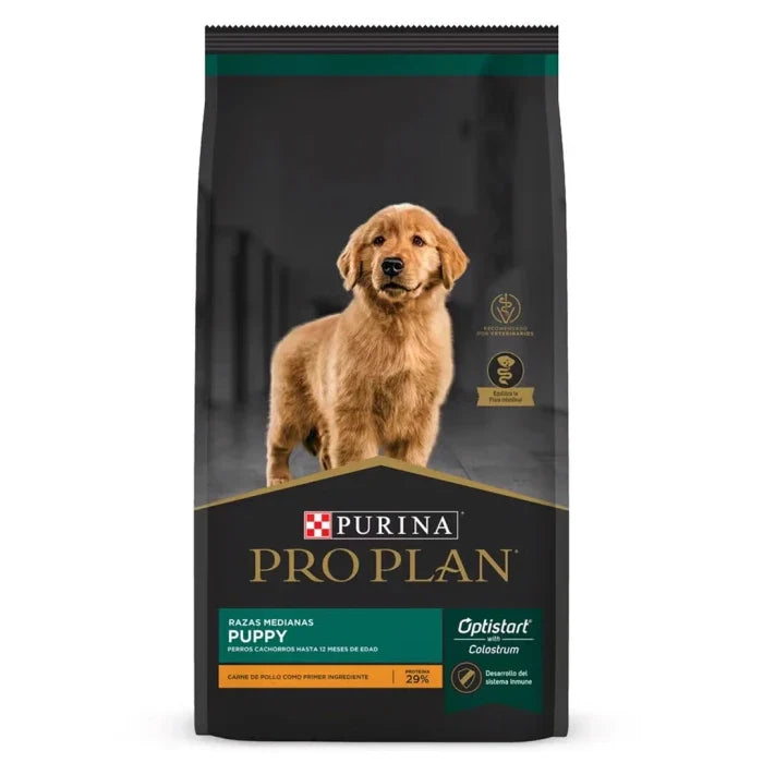 Pro plan cachorros raza mediana 12kg - imagen 1