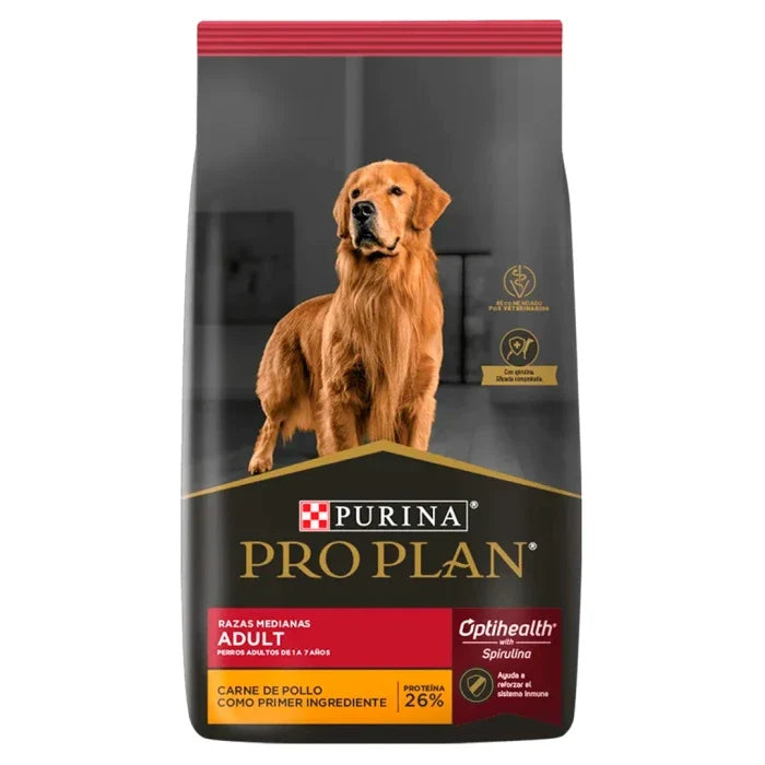 Pro plan perros adultos medianos 12kg - imagen 1