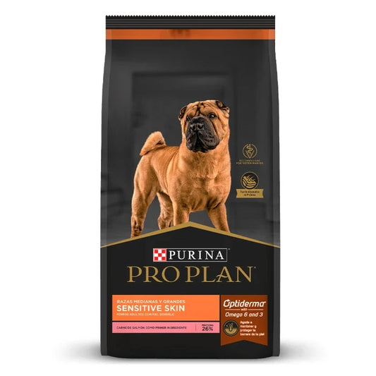 Pro plan perros sensitive skin M/L 12kg. - imagen 1