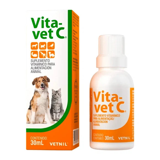 Vetnil Vita-Vet C suplemento para perros, gatos y exóticos - 30ml - imagen 1