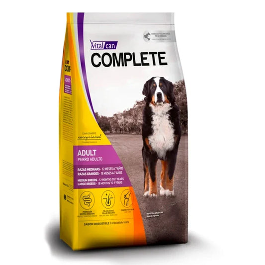 Vitalcan Complete Perro Adulto Razas Medianas y Grandes 20 K - imagen 1