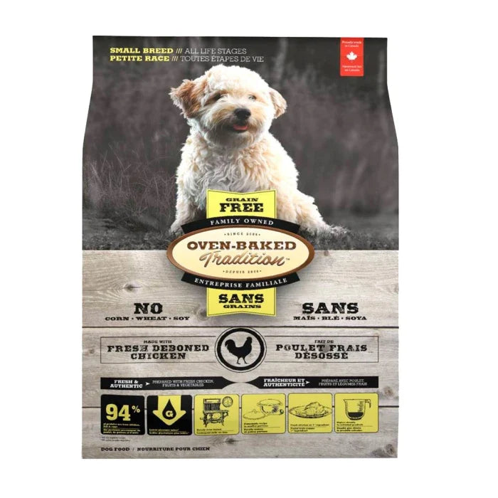 Oven Baked Grain Free Dog All Stages Small Breed Chicken