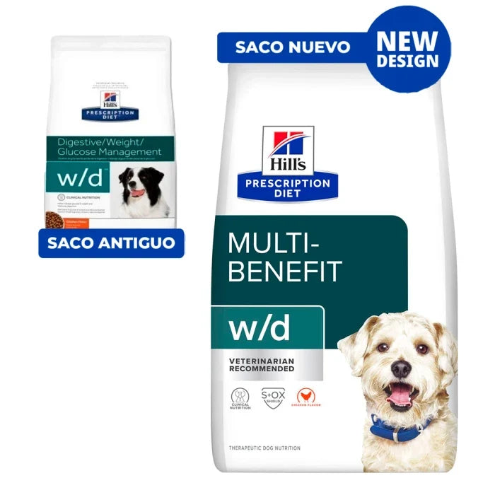 Hills w/d Multi benefit Digestive - 3.8KG - imagen 1