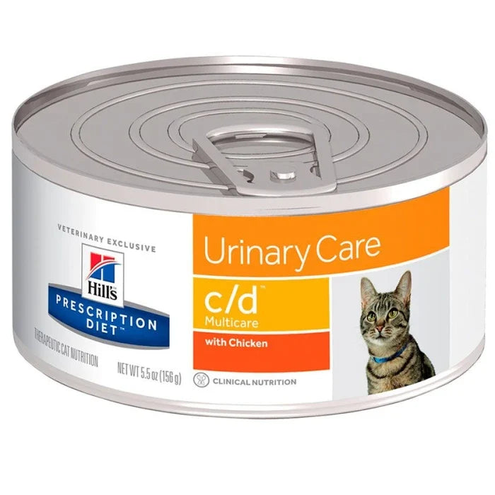 HILLS FELINE LATA C/D MULTICARE POLLO CAT 5.5 OZ (156GR) - imagen 1