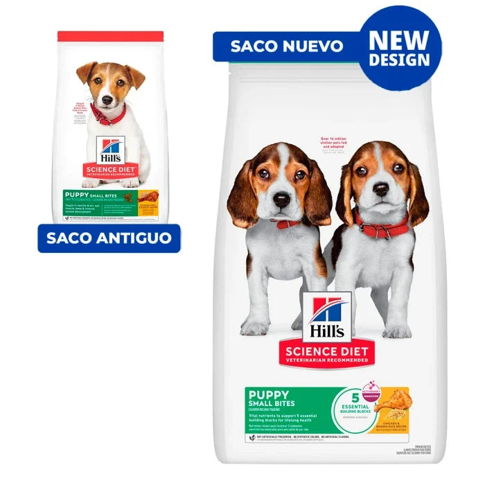 Hills Puppy Small Bites Para Cachorros 2KG - imagen 1