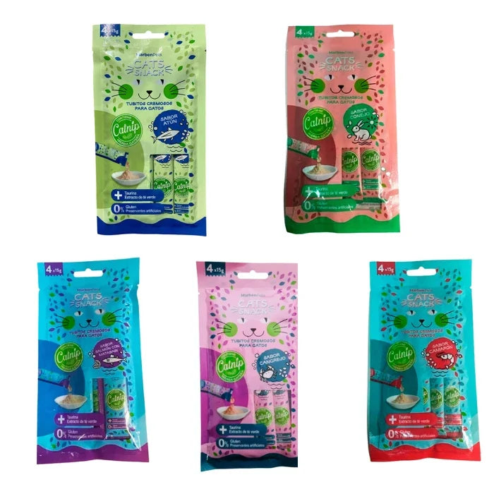 Cat Snack Cremoso con Catnip 15Gr