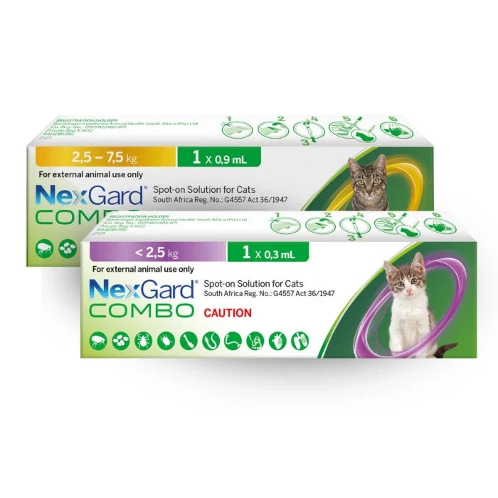 Nexgard Combo Cat antiparasitario interno y externo