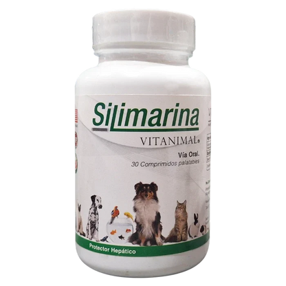 Vitanimal Silimarina 30 comprimidos - imagen 1