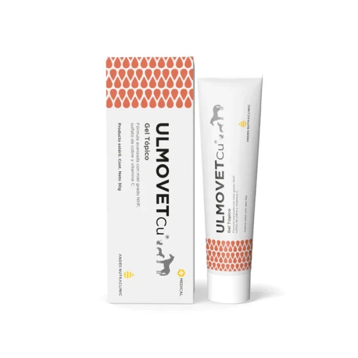Ulmovet Cu gel tópico para perros y gatos - imagen 1