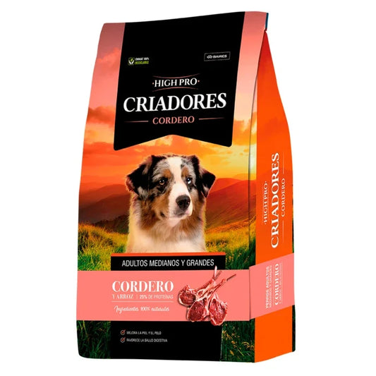 Criadores high pro adulto cordero 3kg - imagen 1