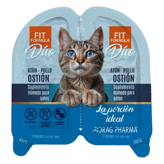 FIT DUO ATUN POLLO OSTION  35G X 2 - imagen 1