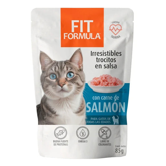 Fit formula Pouch gato - Salmón 85gr - imagen 1