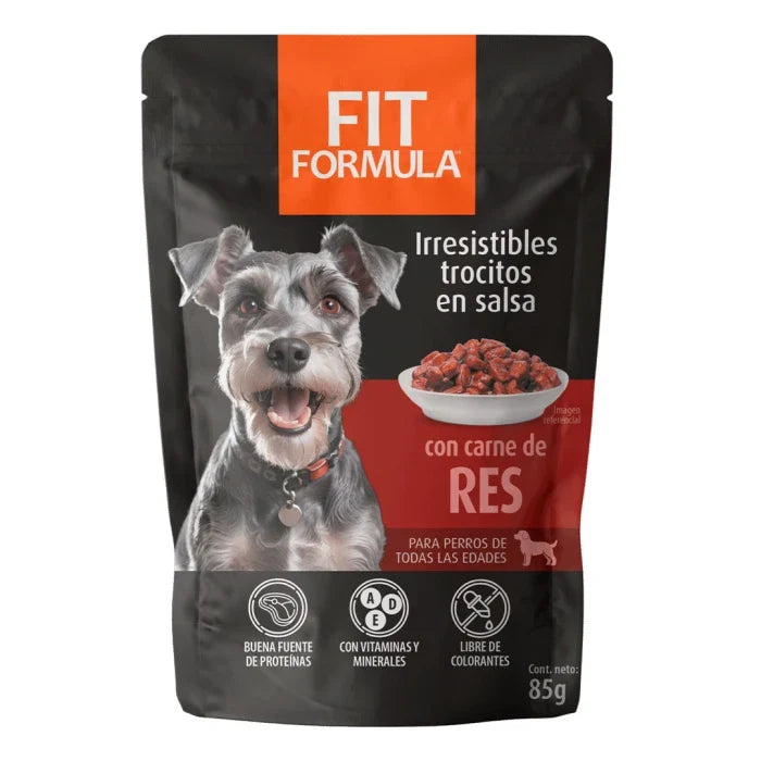 Fit formula Pouch perro - carne 85gr - imagen 1