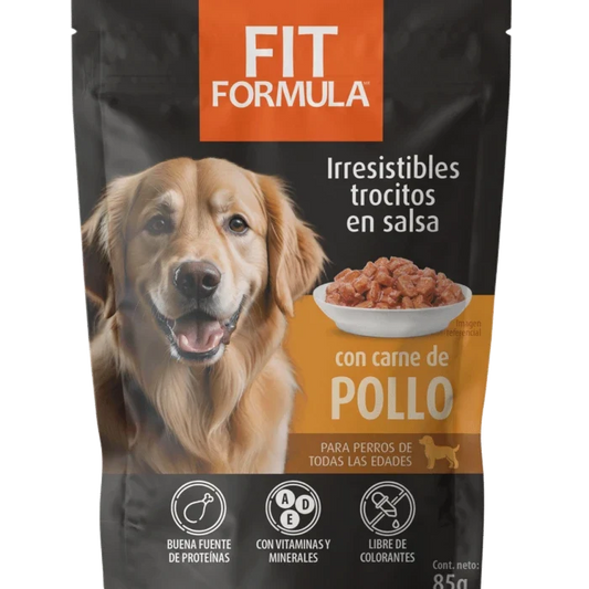 Fit formula Pouch perro - pollo 85gr - imagen 1