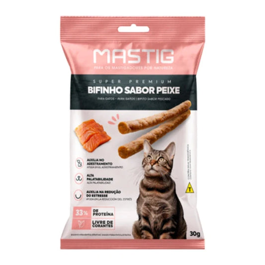 Mastig bifito para gatos sabor pescado 30gr - imagen 1
