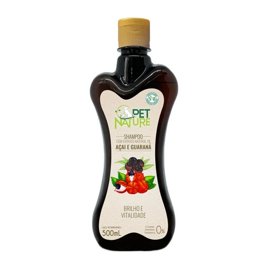 Pet Nature Petbrilho Shampoo Acai y Guarana 500ML - imagen 1