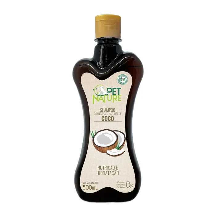 Pet Nature Petbrilho Shampoo Coco para Perros 500ML - imagen 1
