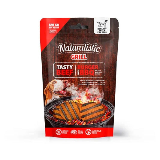 Naturalistic Tasty Beef Burger with BBQ - imagen 1