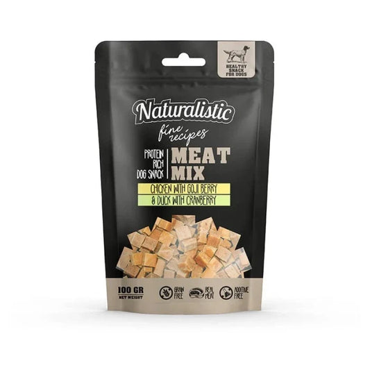 Naturalistic MeatMix Chicken With Goji Berry & Duck With Cranberry 100G - imagen 1