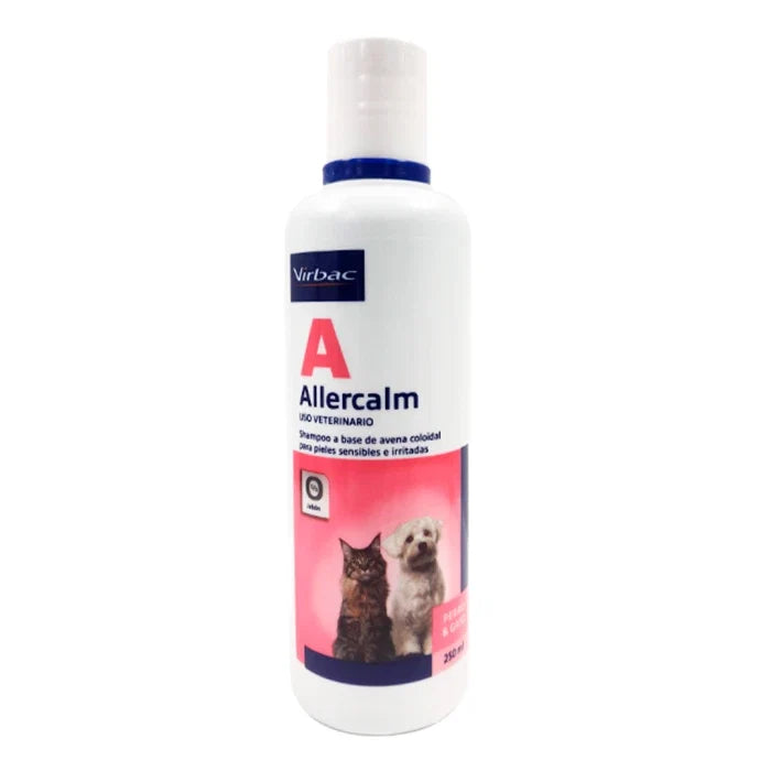 Virbac Allercalm Shampoo para pieles sensibles perros y gatos 250ML - imagen 1