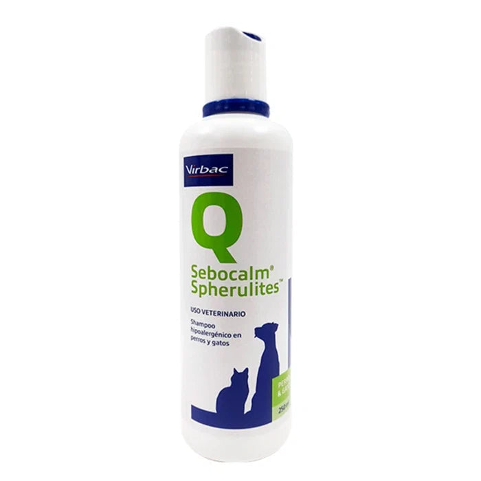 Shampoo sebocalm spherulites para perros y gatos - 250ml - imagen 1