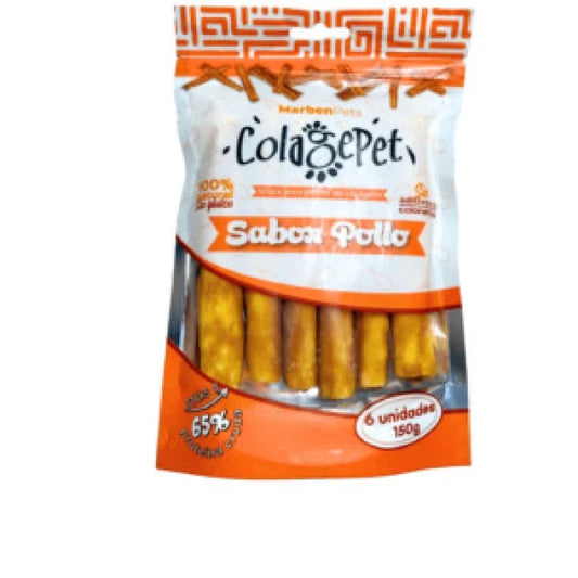 Doypack colagepet pollo S 6 pcs 150GR - imagen 1