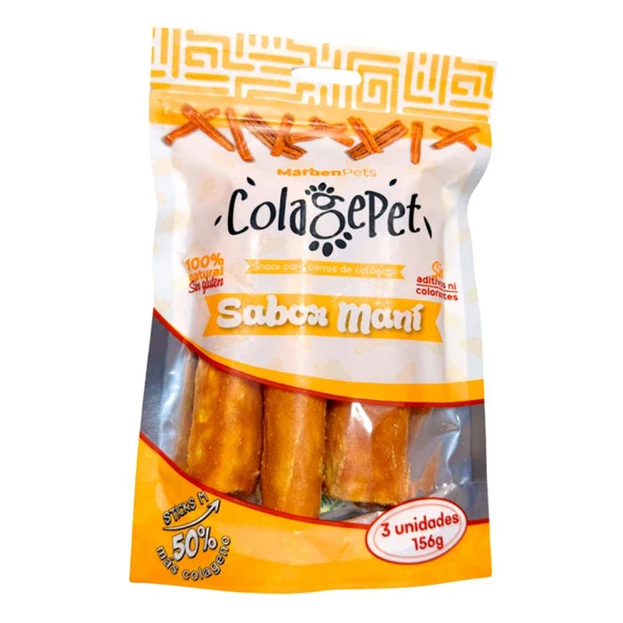 Doypack colagepet maní M 3 pcs 156G - imagen 1