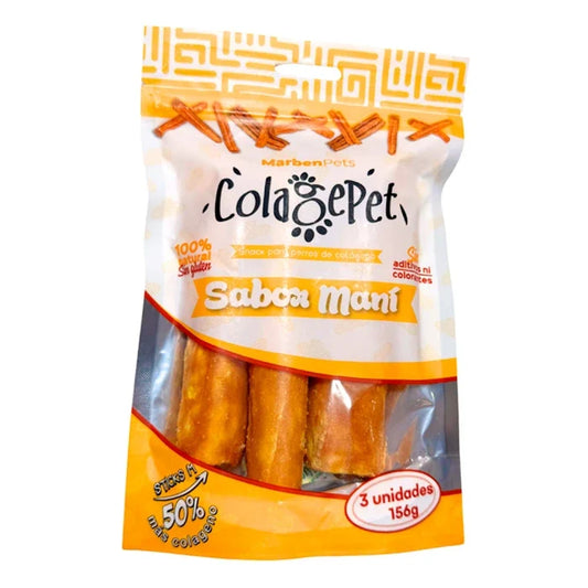 Doypack colagepet maní M 3 pcs 156G - imagen 1