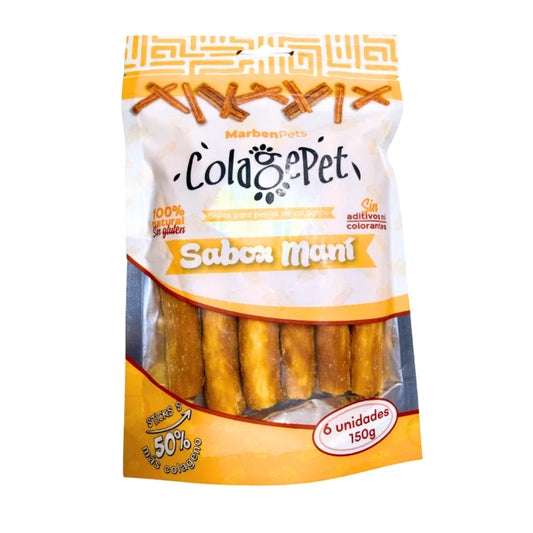 Doypack colagepet maní S 6 pcs 150Gr - imagen 1