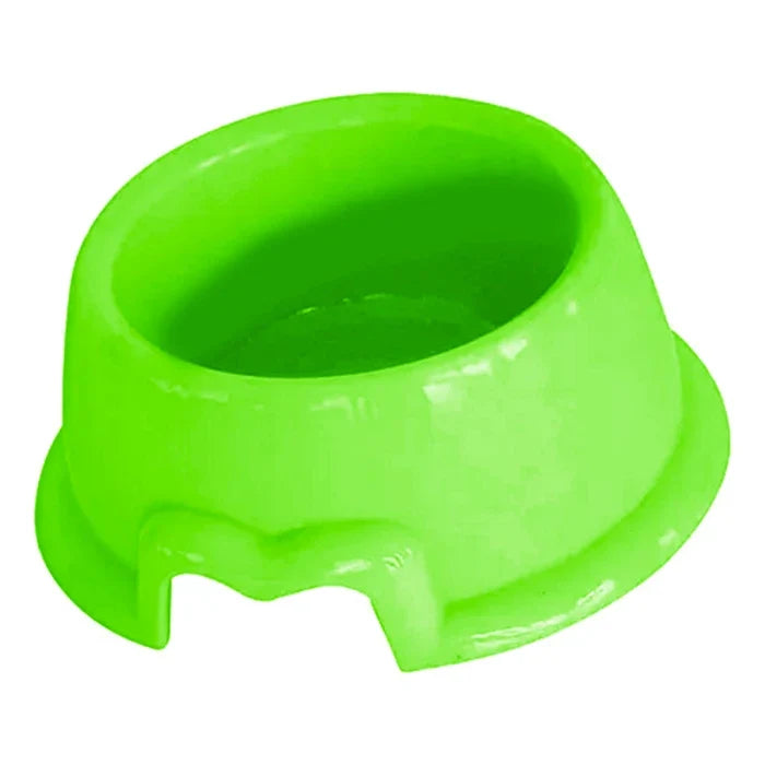Comedero medio erizos - 10x10x4cm - Verde - imagen 1