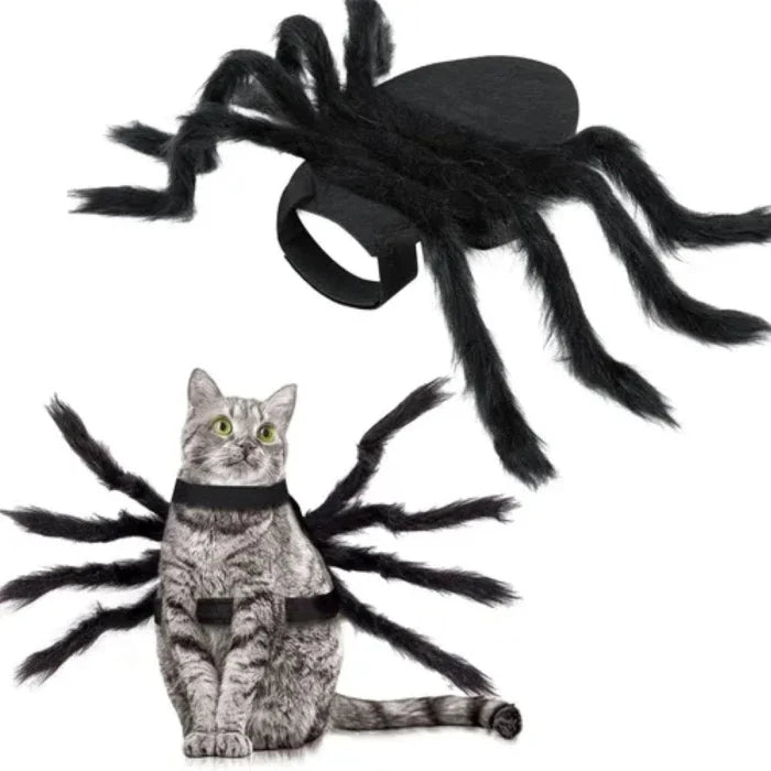 Disfraz para mascotas capa de araña