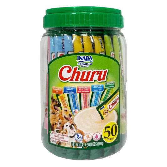 Churu dog variety chicken 14gr / 50 tubos - imagen 1