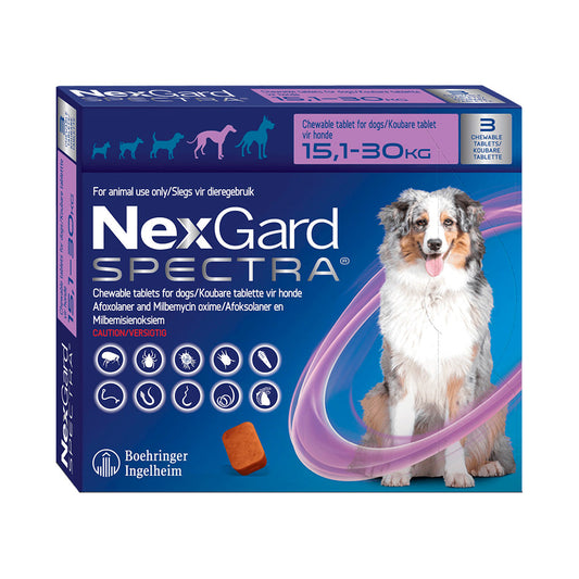 Nexgard Spectra Antiparasitario 3 Comprimido