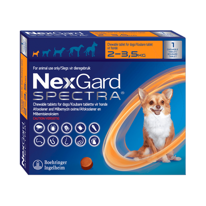 Nexgard Spectra Antiparasitario 1 Comprimido