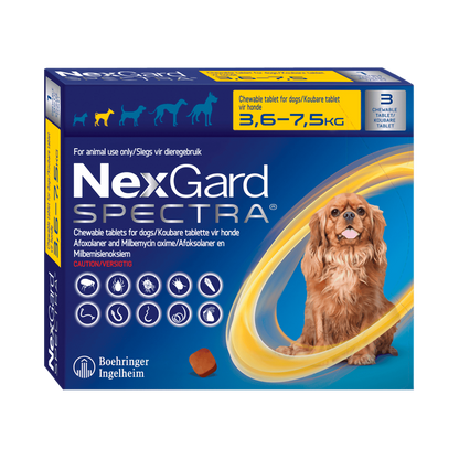 Nexgard Spectra Antiparasitario 3 Comprimido