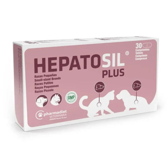 Hepatosil Razas Pequeñas y Gatos 30 Comprimidos - imagen 1