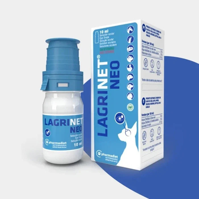 Lagrinet Neo 10 ml – Gotas Oftalmicas para Perros, Gatos y exóticos con Acido Hialuronico - imagen 1